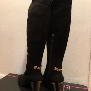 Over the knee boots, size 37,5